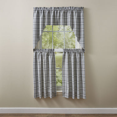 Hartwick Swags Gunmetal, Dove Gray & Tan 72